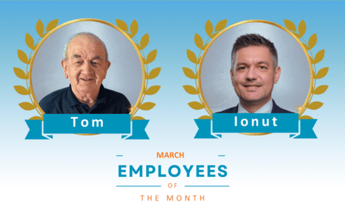 March employees of the month