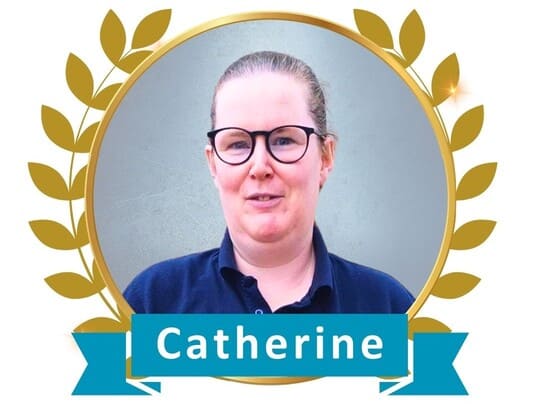 Catherine, July 2024 Derrycourt employee of the month